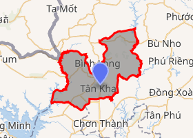 thời tiết du lịch Huyện Hớn Quản của Bình Phước