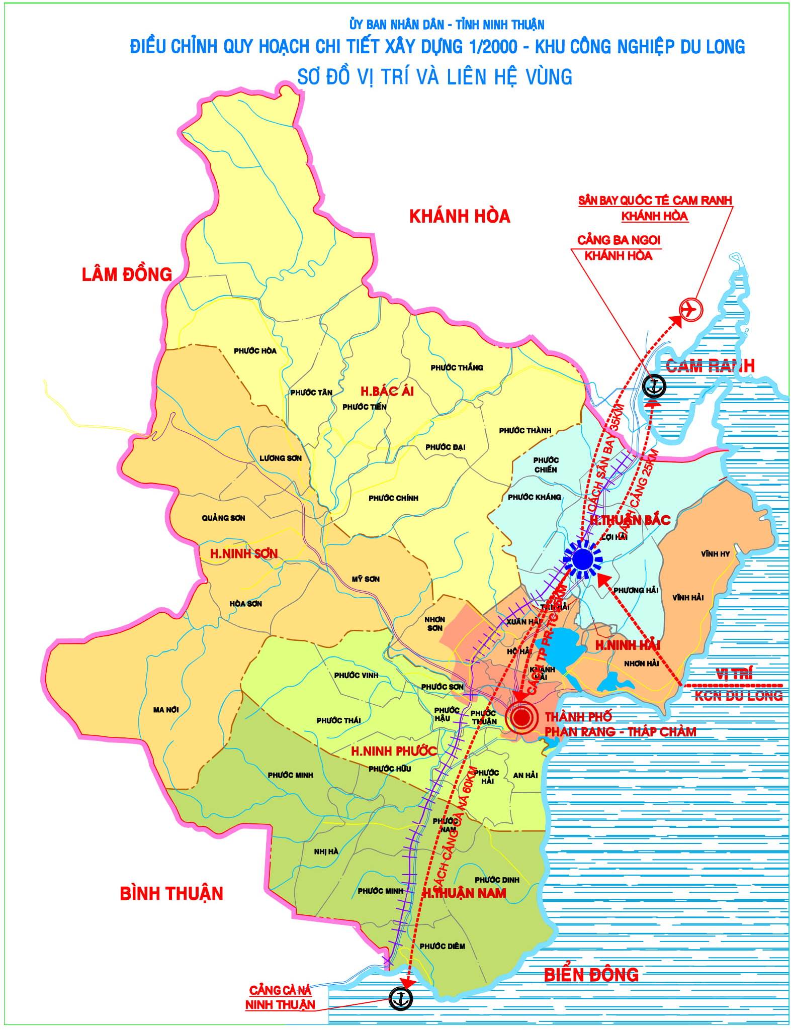 bản đồ du lịch Tỉnh Ninh Thuận