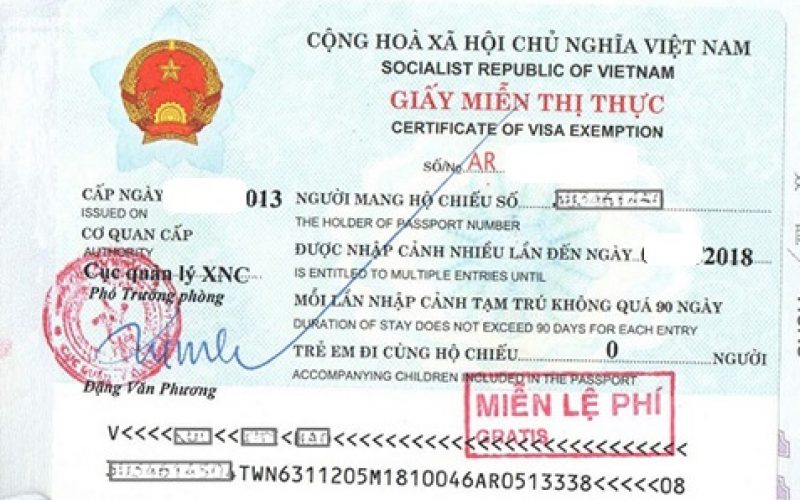 du lịch không cần visa