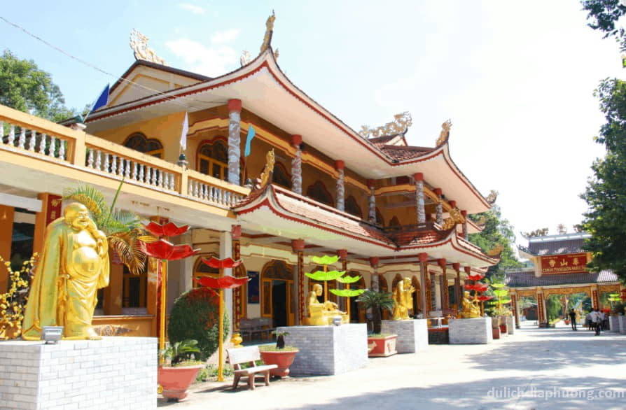 du lịch Chùa Thái Sơn- Núi Cậu