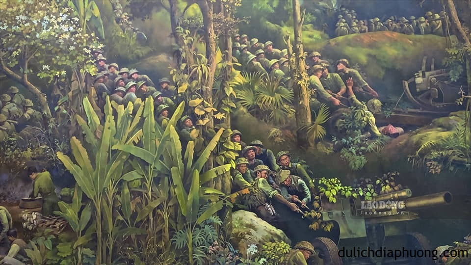 Du lịch Bức Tranh Trận chiến Điện Biên Phủ