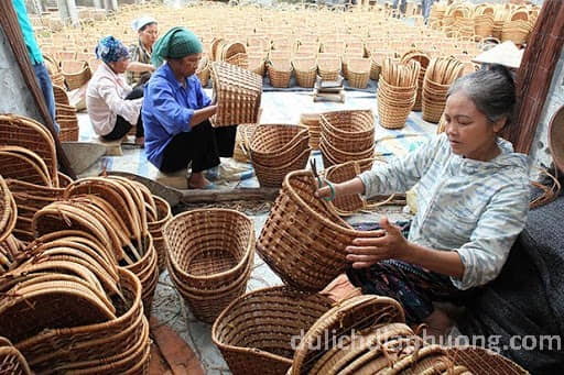 Du lịch Làng nghề đan lát truyền thống Thọ Đơn