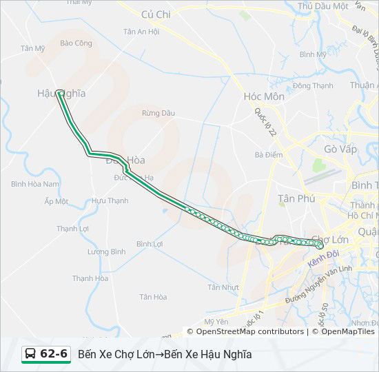 bản đồ xe bus 62-6