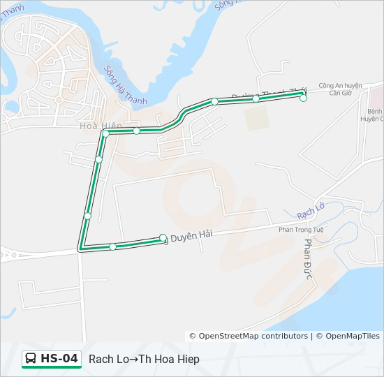bản đồ xe bus HS-04