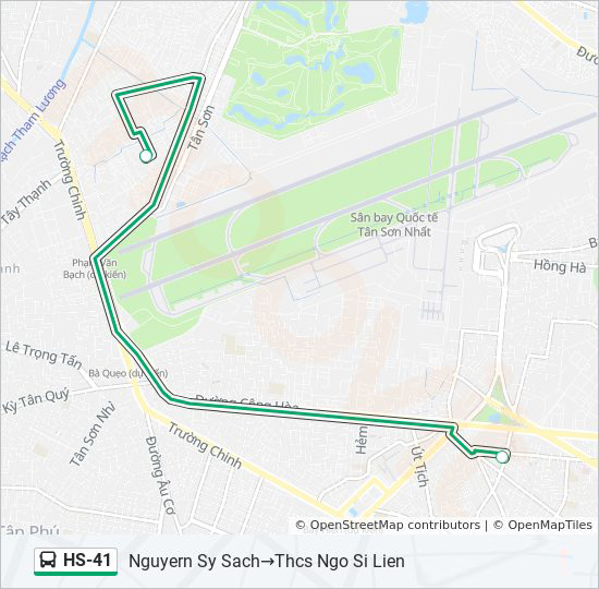 bản đồ xe bus HS-41