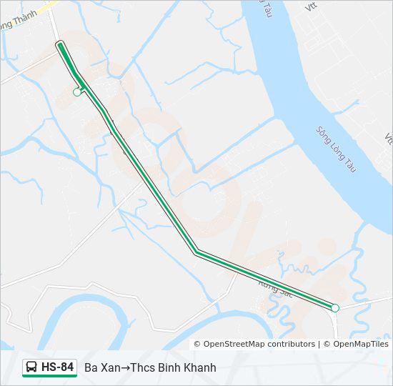 bản đồ xe bus HS-84
