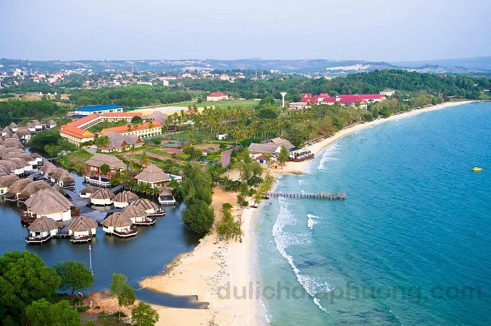 Bãi biển Sihanoukville địa điểm du lịch tại Campuchia