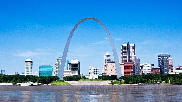 Cổng Vòng cung Gateway Arch, St. Louis địa điểm du lịch tại Hoa Kỳ