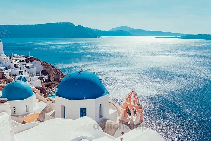 Đảo Santorini địa điểm du lịch tại Hy Lạp