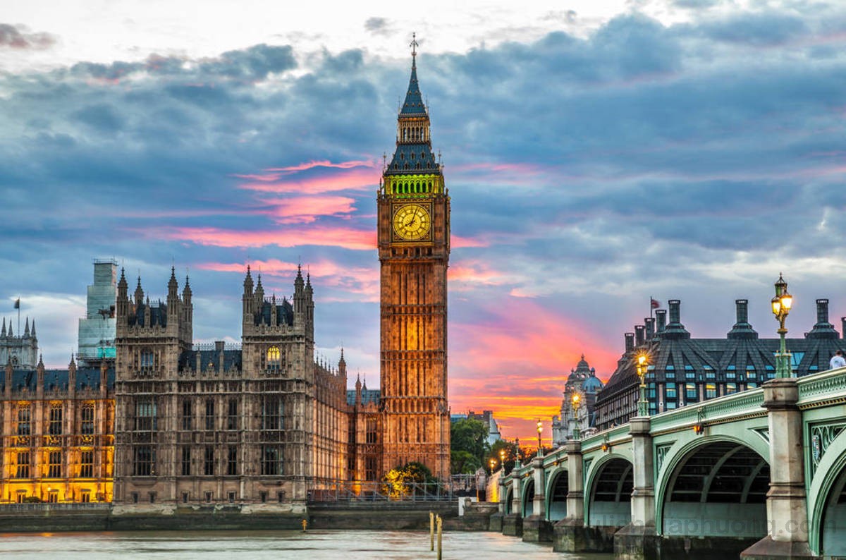 Đồng Hồ Big Ben địa điểm du lịch ở Vương Quốc Anh - kinh nghiệm du lịch Vương Quốc Anh