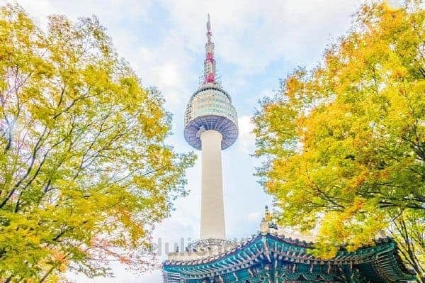 Tháp Namsan địa điểm du lịch ở Hàn Quốc - kinh nghiệm du lịch Hàn Quốc
