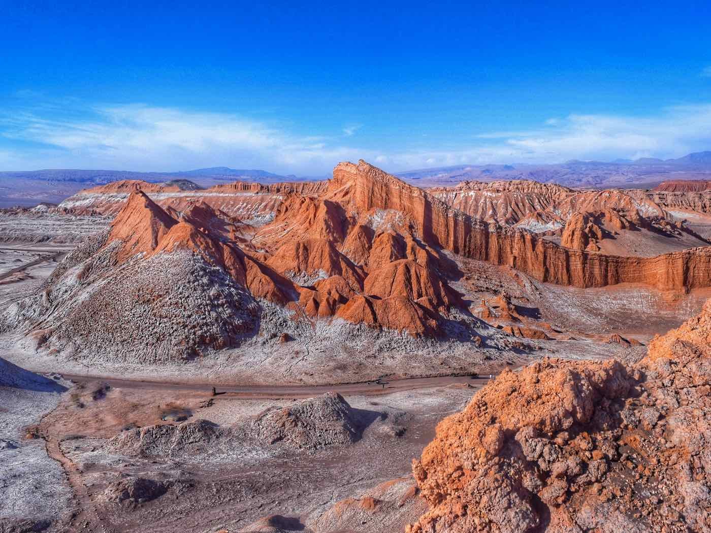 Valle de la Luna địa điểm du lịch tại Chile