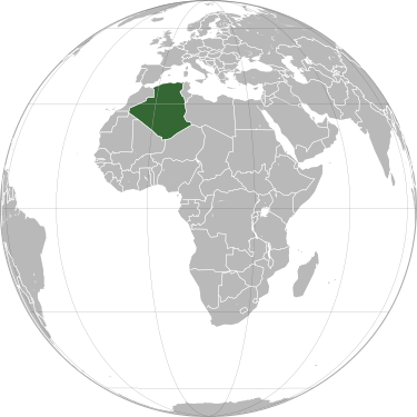 bản đồ Algérie