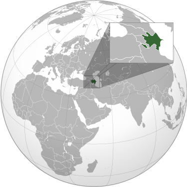 bản đồ Azerbaijan