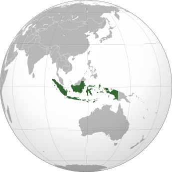 bản đồ Indonesia
