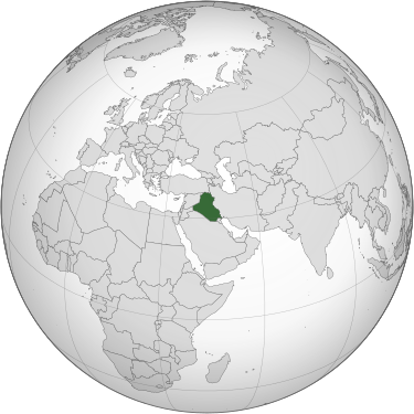 bản đồ Iraq