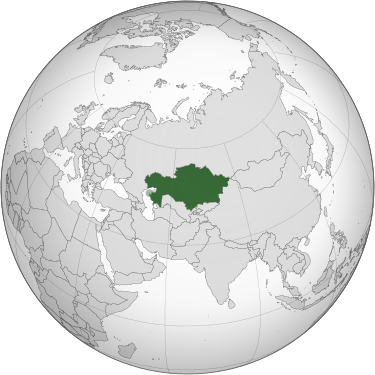 bản đồ Kazakhstan