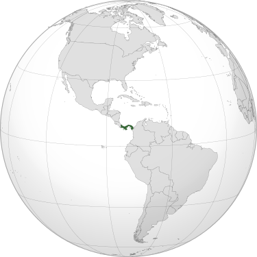 bản đồ Panama