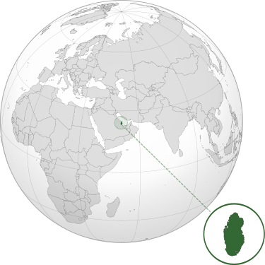 bản đồ Qatar