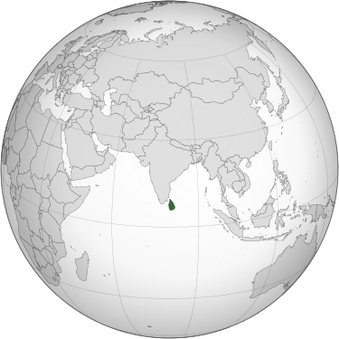bản đồ Sri Lanka